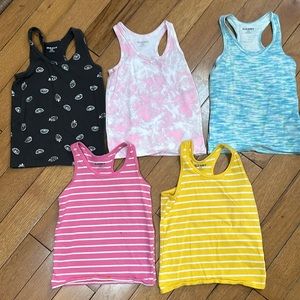 Lot of 5 tank tops